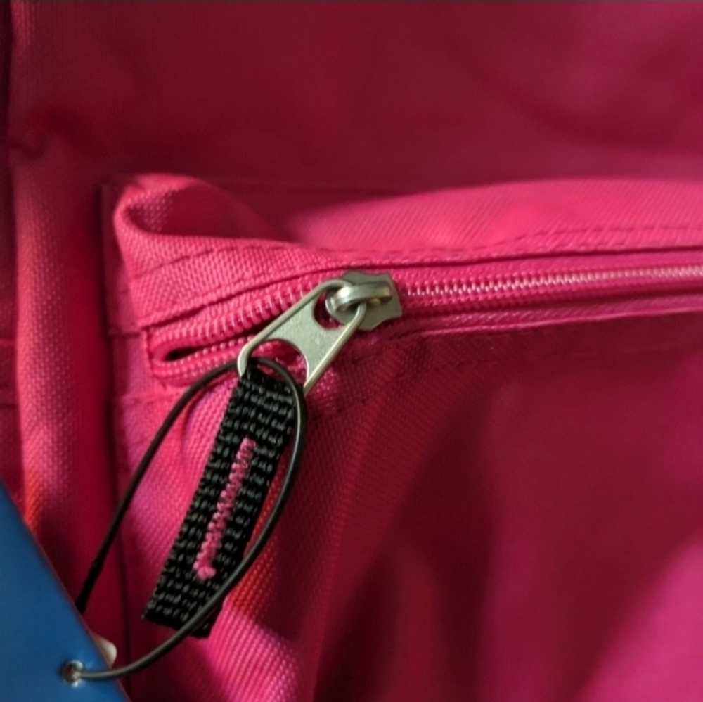 Olympia Princeton A 1010 Fuschia Pink Backpack Water Resistant 102025 - Picture 3 of 10